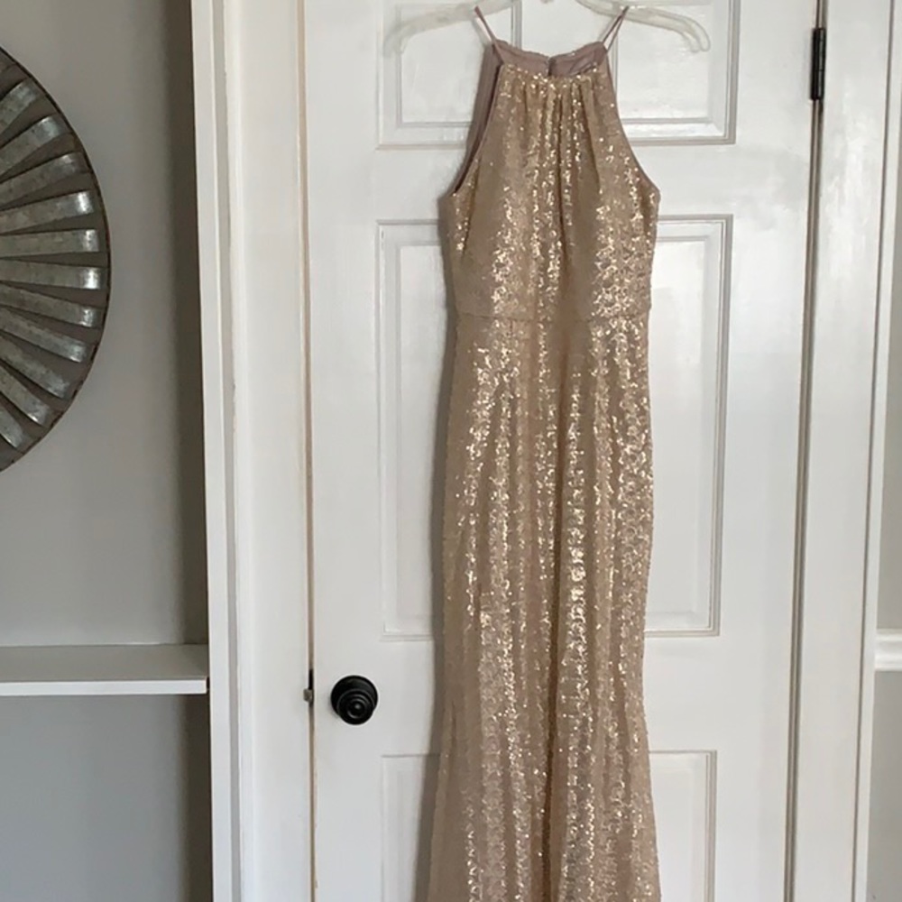 Prom/Wedding Sequenced Dress - Picture 6 of 7